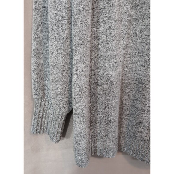 Torrid 1 Super Soft Plush Sweater Women’s 1X Gray V-Neck Long Sleeve Comfy Boho - Picture 10 of 13